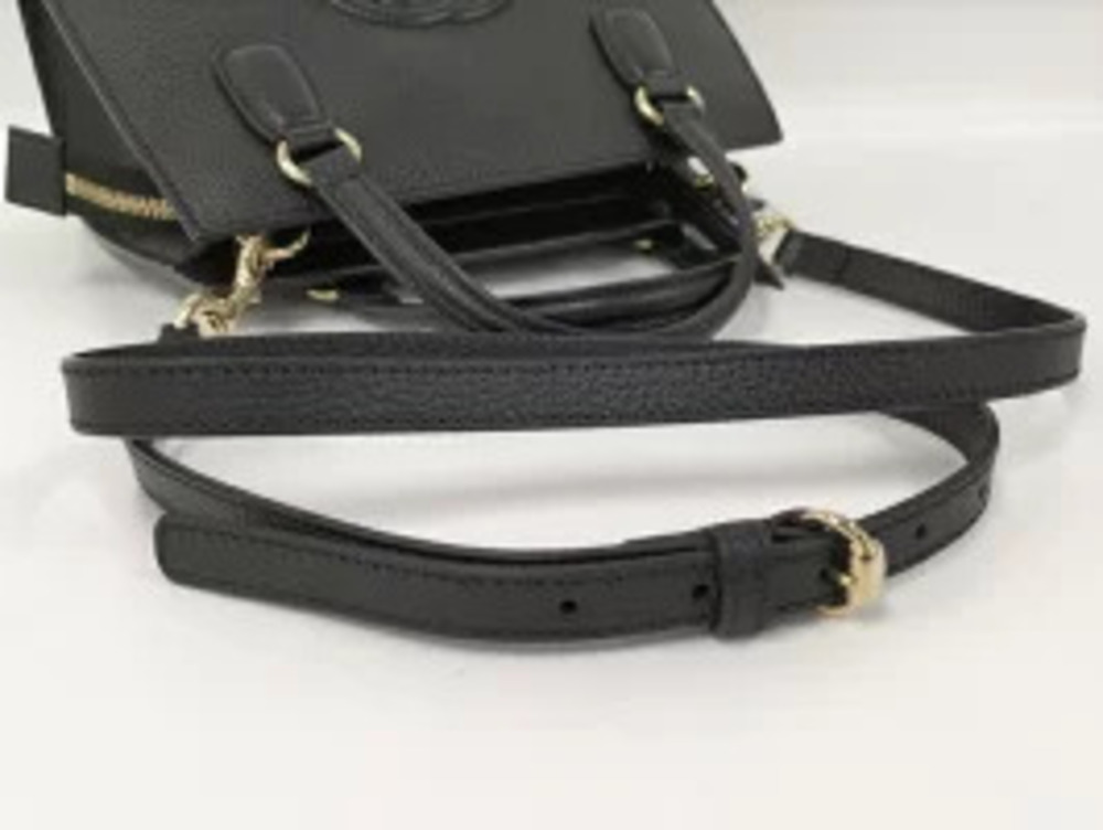 Gucci Black Leather Tote Bag Soho Crossbody - Picture 8 of 9